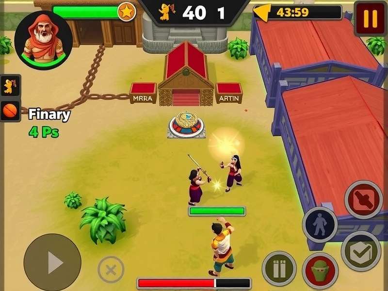 Desi Volley Warlord Gameplay Screenshot